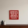 Slickblue Funny Aging Quote Wall Sign – “Turn Down Stereo to See” – Rustic 7x7 Wood Decor, Color Options - 2 of 3