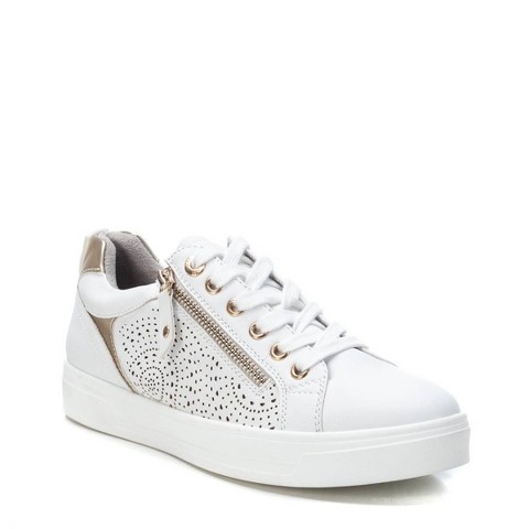 Женские кроссовки XTI Women's Side Zipper Casual Sneakers 42451 White 6
