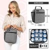 OPUX Insulated Lunch Box Adult Men Women, Thermal Cooler Bag Kids Boys Girls Teen, Soft Compact Reusable Small Work School Picnic - 3 of 4
