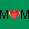Junior's Design By Humans Mom Heart Love By AmberDawn888 T-Shirt - 2 of 2