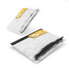 PVC Clear Zipper Pencil Pouch - Clear Window, Fits Standard 3-Ring Binder, 6.25 X 10 Inches, Assorted Colors (60 Packs) - 4 of 4