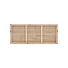 30" x 12" Perched Birds Hand Painted Wood Plank White/Gray - 2 of 4