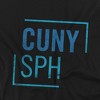 Men's CUNY Graduate School of Public Health & Health Policy Official Distressed Primary Logo T-Shirt - 2 of 4