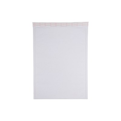 JAM Paper Bubble Lite Padded Mailers Size 6 12 1/2 x 17 1/2 White Kraft 15792H