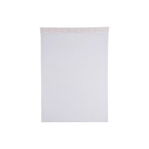 JAM Paper Bubble Lite Padded Mailers Size 6 12 1/2 x 17 1/2 White Kraft 15792H - 1 of 4