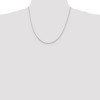 Black Bow Jewelry 1.5mm Sterling Silver, Octagonal Solid Snake Chain Necklace - 2 of 4