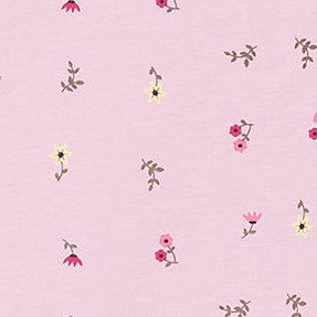 pink ditsy floral
