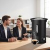 Garvee Commercial Coffee Urn 12L/14L/18L, Double Wall Stainless Steel Coffee Maker, 80-120 Cup Capacity for Catering, Weddings & Events - 2 of 4