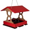 JCS Wildlife Medium Poly Fly Thru Platform Bird Feeder - 2 of 4