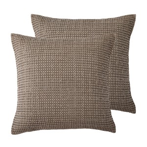 Mills Waffle Euro Sham Set of 2 - Levtex Home - 1 of 3