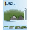 Pop-Up Canopy, Foldable Outdoor Sunshade Shelter, One-Push Setup Tent for Events, Parties, Camping and Commercia - 4 of 4