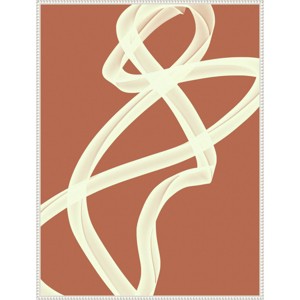 32"x42" Solete by Yopie Studio Framed Canvas Wall Art Print White - Amanti Art: Modern Decor, Vertical Lithograph - 1 of 4