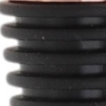 rose gold tone, white, black