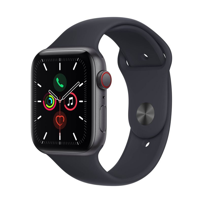 Apple Watch SE (GPS + Cellular) (1st generation) Aluminum Case with Sport Band, 1 of 5