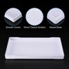 Unique Bargains Plastic Wood Texture Reusable Serving Tray 1 Pc - 3 of 4