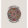 Orgullo Hispano Mosaic Flower Art Adult Sand Long Sleeve Hoodie-3XL - 2 of 2
