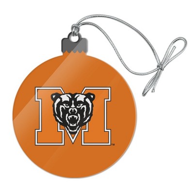 Mercer University Primary Logo Acrylic Christmas Tree Holiday Ornament