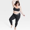 Women's Everyday Soft High-Rise Piped V-Waistband 7/8 Leggings - All In Motion™ - 3 of 3