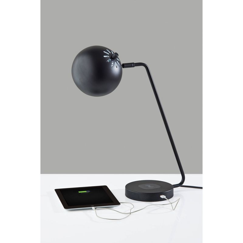 Emerson Charge Table Lamp Black - Adesso, 3 of 6
