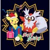 Men's Pokemon Christmas Pikachu and Delibird Happy Holidays T-Shirt - 2 of 4