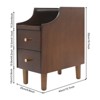 YIYIBYUS End Tables, Solid Wood Nightstand, Narrow Side Table for Small Spaces - 4 of 4