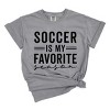 Simply Sage Market Soccer Is My Favorite Season Garment Dyed Tee - 2 of 4