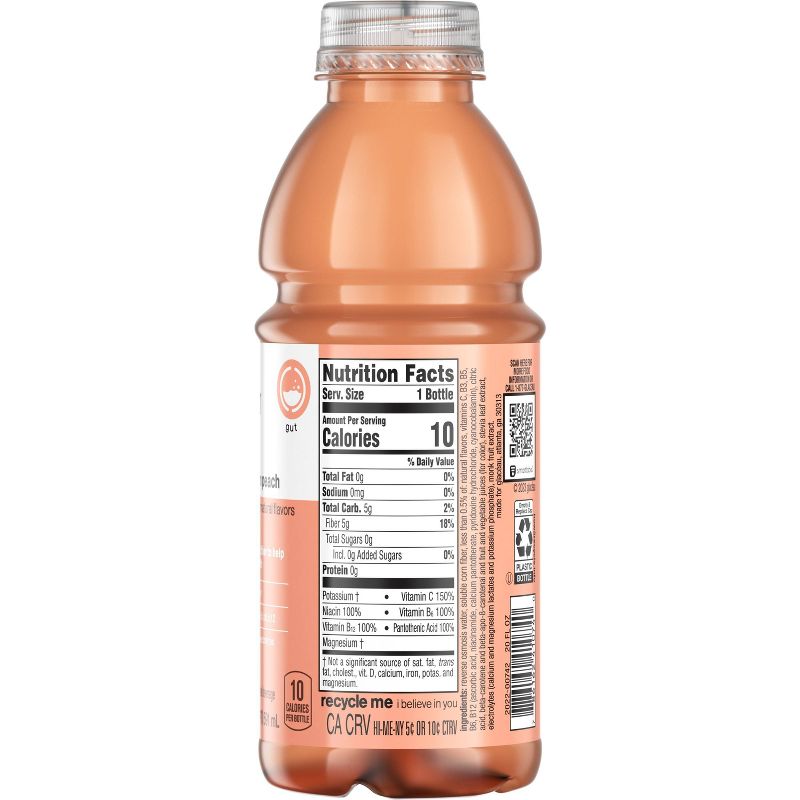 vitaminwater zero Watermelon Peach - 20 fl oz Bottle, 5 of 13