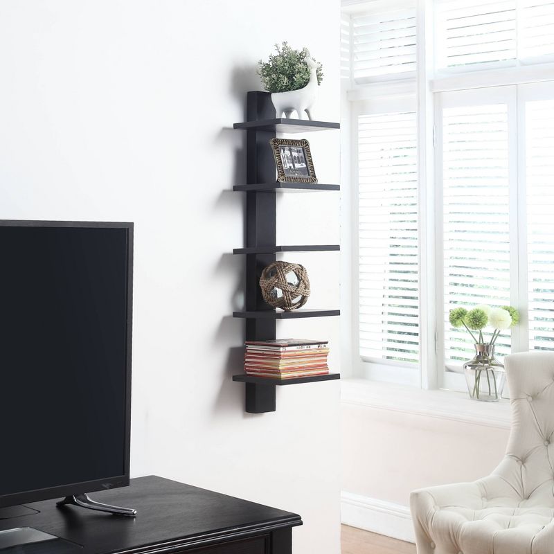 Spine Wall Book Shelves Stylish and Functional - Proman Products, 3 of 4