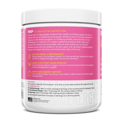 RSP Nutrition AminoLean Pre Workout Powder - Pink Lemonade - 205gms_1