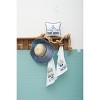 C&F Home "Boat Waves Sunny Days" Nautical Kitchen Towel - 2 of 4