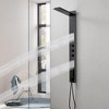 BWE 4-Jet Rainfall Shower Panel System with Rainfall Shower Head and Shower Wand - 4 of 4