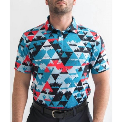 Women's Prismatic Golf Polo - Yatta Golf