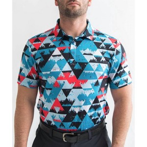 Women's Prismatic Golf Polo - Yatta Golf - 1 of 3