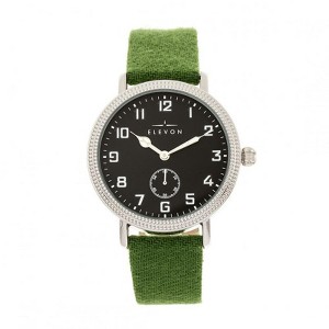 Elevon Northrop Wool-Overlaid Leather-Band Watch - 1 of 4
