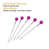 Unique Bargains Pearlized Sewing Stainless Steel Ball Head Needle Straight Quilting Pins - 4 of 4