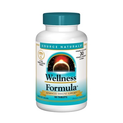 Wellness Formula, (CA Formula) by Source Naturals, Inc.  -  90 Tablet