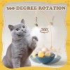 Interactive Cat Feather Toys 2025 Upgraded Interactive Cat Toys for Indoor Cats, Teaser Catnip Toy for Kitten Cats Blue - 3 of 4