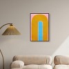 Art Remedy Isnt that Sweet Modern Color Block Abstract Wall Art Framed - 2 of 4