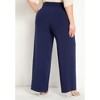 ELOQUII Women's Plus Size The 365 Semi Stretch Straight Leg Pant - 3 of 4