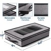 StorageBud Fine China Storage Containers Hard Shell, Durable Dinnerware Storage Box with Dividers - 2 of 4