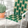 VYNXARIA Set of 2 Patio Folding Chairs ¨C Classic & Portable Outdoor Seating! - 2 of 4