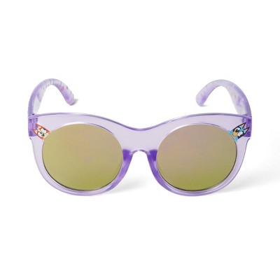 Toddler Bluey Sunglasses - Purple: UV Protection, Polycarbonate Lenses, One Size, Round Frame