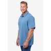 KingSize Men's Big & Tall Lightweight Stretch Mesh Pique Polo - 4 of 4