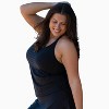 Calypsa Women's Halter Maya Swim Top With Built In Bra Plus Size - 3 of 4