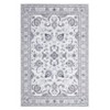 Machine Washable Vintage Rustic Floral Vintage Rug | Non-Slip Soft Low-Pile Carpet | Distressed Oriental Design – Traditional Indoor Floor Cover - 3 of 4