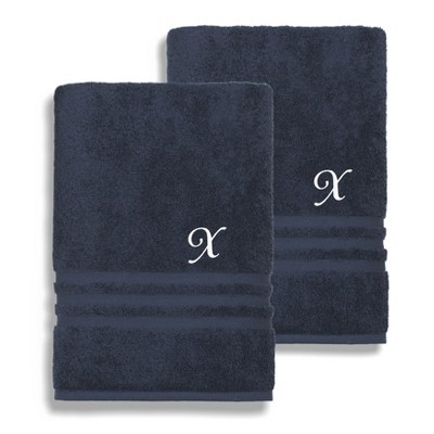 Linum Home Textiles 100% Turkish Cotton 2PC Denzi Bath Towel Set