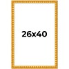 PosterPalooza | 26x40 Bamboo Picture Frame, UV Acrylic, 4 Finishes - Brown, Black, Gold, and Natural - 2 of 4