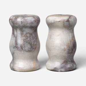 Bianco Voila Marble Salt and Pepper Shaker - Threshold™ : Target