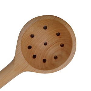 Lehman's Wooden Spoons and Utensils, Handcrafted, Durable Kitchen Tools, Perfect for Cooking, Stirring, Serving, and Baking, Safe for All Cookware - 1 of 4