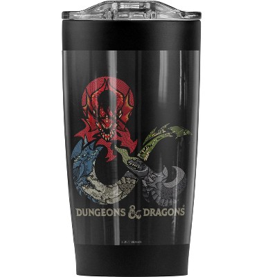 Dungeons And Dragons Dragons In Dragons Steel Tumbler 20oz Coffee Travel Mug